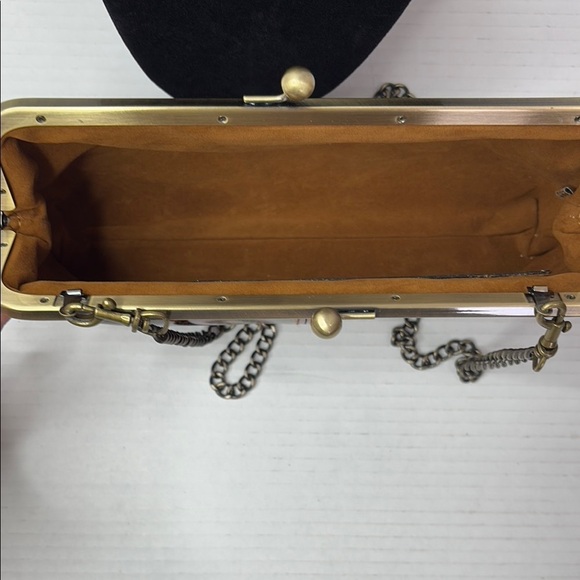 PATRICIA NASH Rustic Nature Potenaz Floral Leather Handbag Purse - Picture 7 of 7